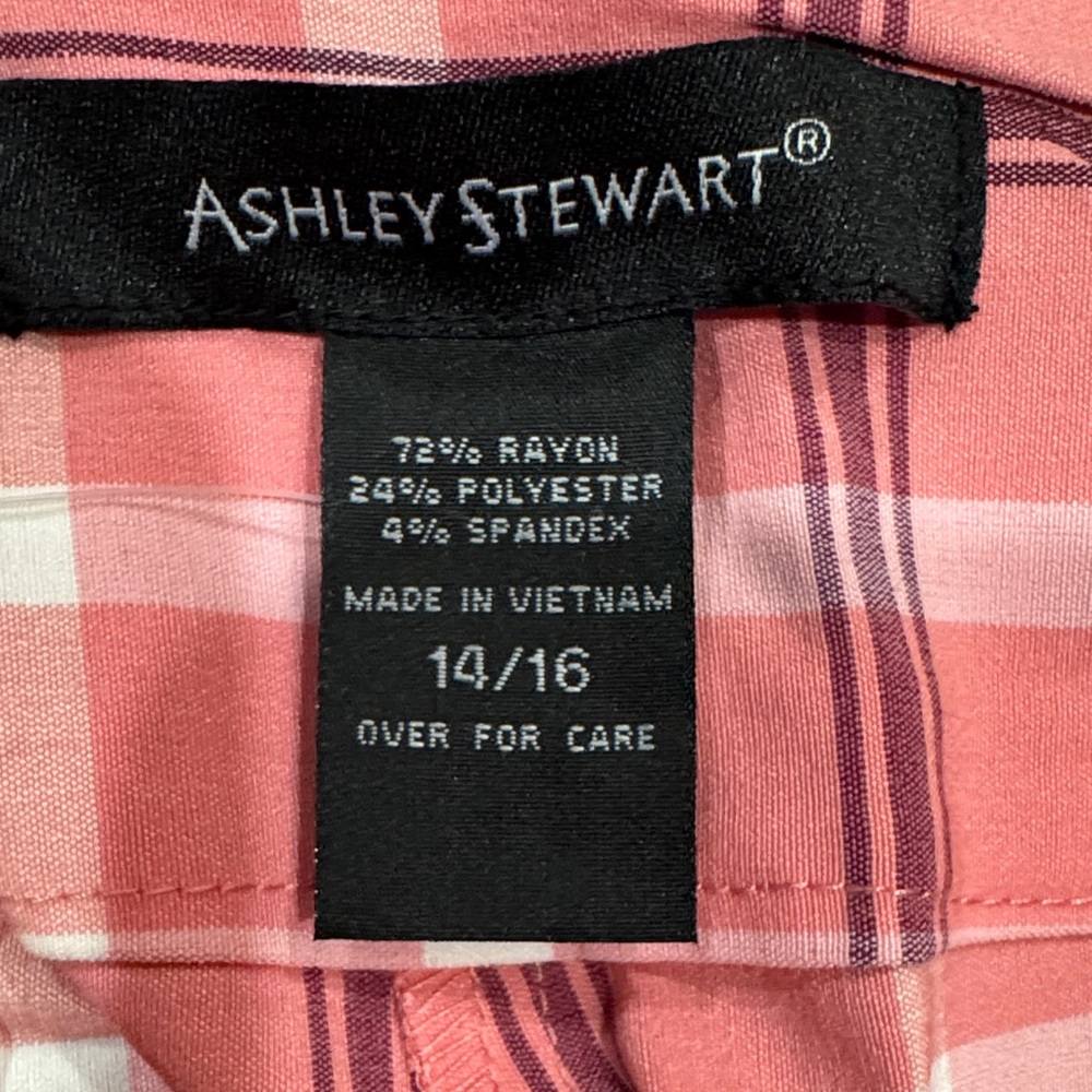 Ashley Stewart Plaid pant and blazer set - Picture 12 of 13